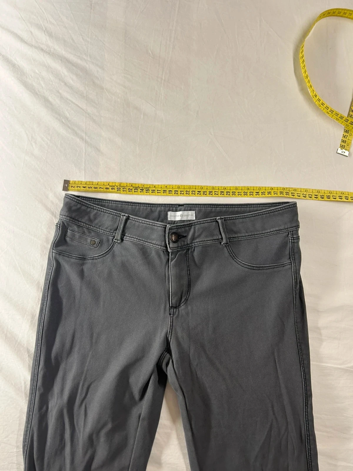Zwarte vintage Cache Cache-jeans – photo 4
